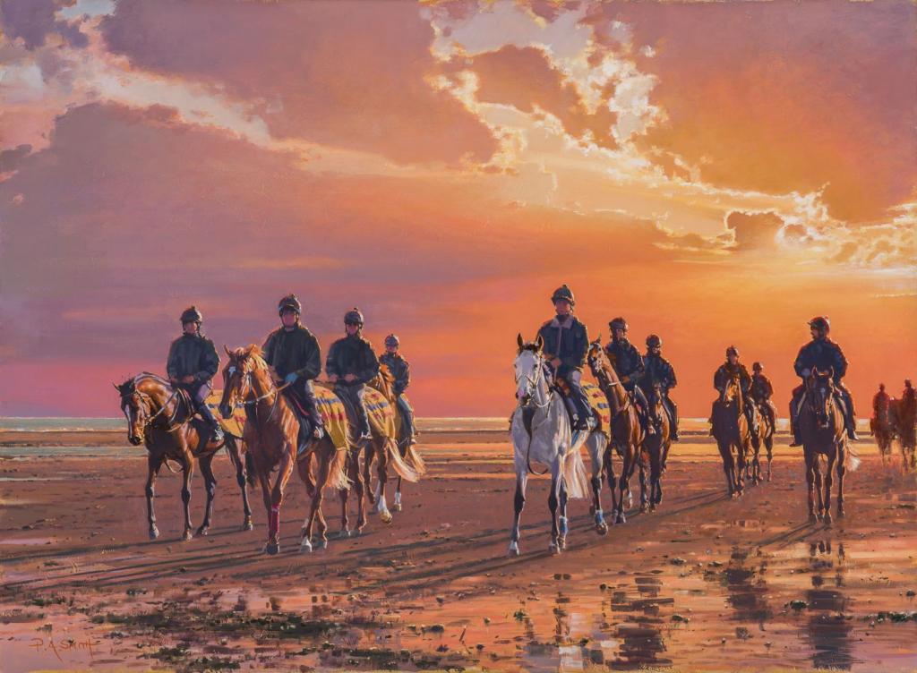 “Sunrise Outriders,” by Peter Smith 
